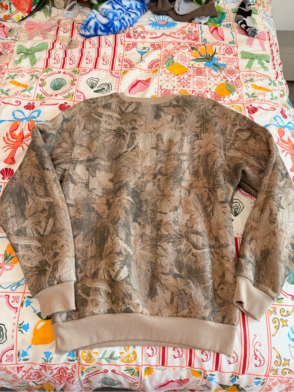 Camo Crew Sweatshirt - High Sierra Camo - Picture 4 of 5